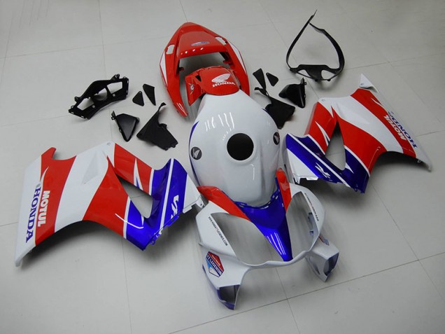 2002-2013 Blue White Red Honda VFR800 Moto Fairings UK Stores 2002-2013 Blue White Red Honda VFR800 Moto Fairings UK Stores