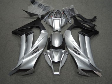 2011-2015 Silver Black Ninja Kawasaki ZX10R Motorcycle Replacement Fairings UK Stores