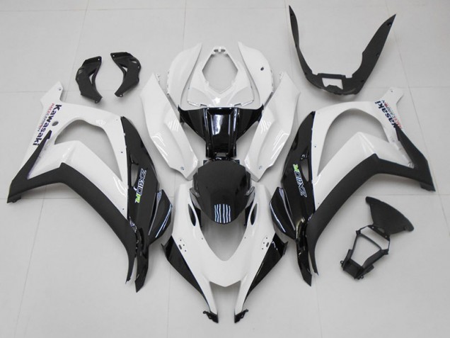 2016-2019 White Black Kawasaki ZX10R Motorcycle Fairing UK Stores 2016-2019 White Black Kawasaki ZX10R Motorcycle Fairing UK Stores