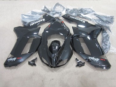 2007-2008 Black Ninja 636 Kawasaki ZX6R Moto Fairings UK Stores