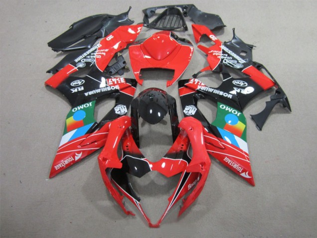 2005-2006 Black Red Green Suzuki GSXR1000 Bike Fairing UK Stores 2005-2006 Black Red Green Suzuki GSXR1000 Bike Fairing UK Stores
