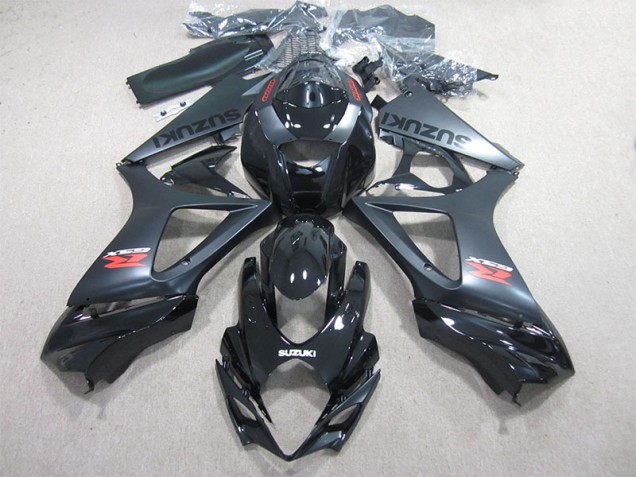 2007-2008 Black Suzuki GSXR1000 Motorcycle Fairing Kits UK Stores 2007-2008 Black Suzuki GSXR1000 Motorcycle Fairing Kits UK Stores