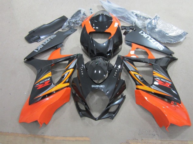 2007-2008 Black Orange Suzuki GSXR1000 Motorcycle Fairings UK Stores 2007-2008 Black Orange Suzuki GSXR1000 Motorcycle Fairings UK Stores