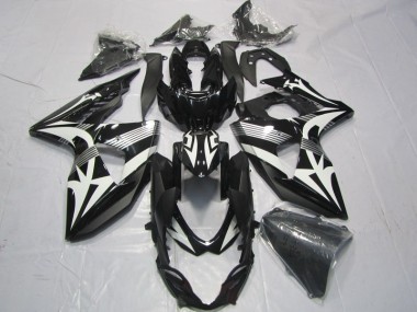 2009-2016 Black White Suzuki GSXR1000 Motorcyle Fairings UK Stores