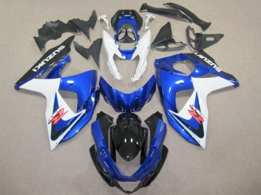 2009-2016 Blue White Suzuki GSXR1000 Motorcycle Fairings & Bodywork UK Stores