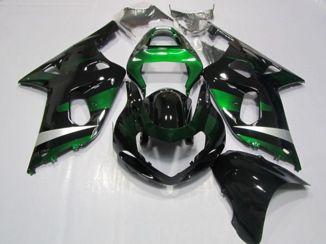 2001-2003 Black Green Suzuki GSXR750 Motorcycle Fairing UK Stores