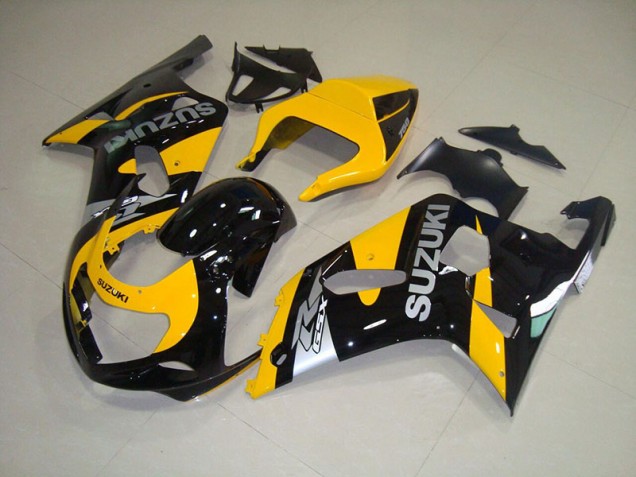 2001-2003 Yellow Black Suzuki GSXR750 Bike Fairing UK Stores