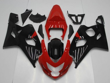 2004-2005 Red Black Suzuki GSXR750 Motorcylce Fairings UK Stores