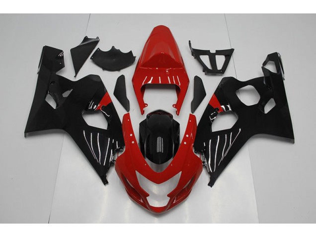 2004-2005 Red Black Suzuki GSXR750 Motorcylce Fairings UK Stores