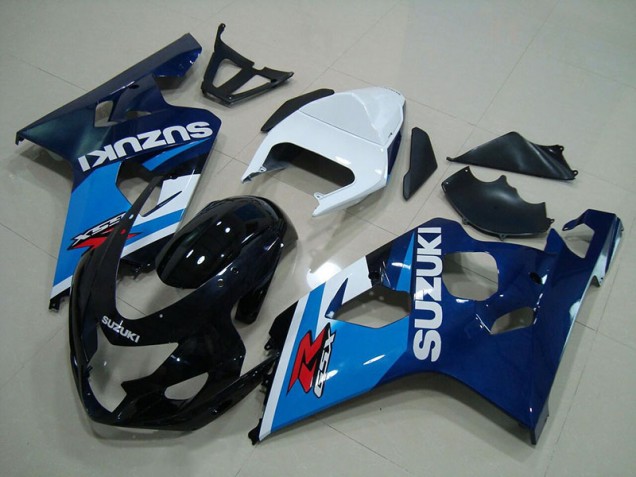 2004-2005 Blue White Suzuki GSXR750 Motorbike Fairing UK Stores