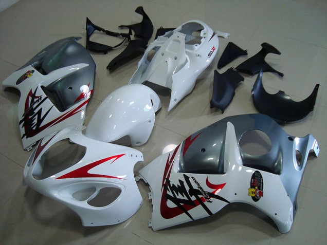 1996-2007 White Black Suzuki GSXR1300 Hayabusa Motorcycle Fairing Kit UK Stores 1996-2007 White Black Suzuki GSXR1300 Hayabusa Motorcycle Fairing Kit UK Stores