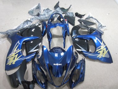 2008-2019 Blue White Gold Decal Suzuki GSXR1300 Hayabusa Motorbike Fairing UK Stores