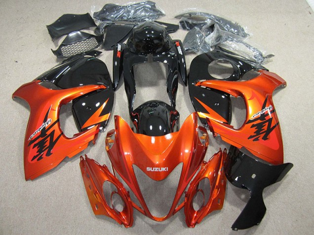 2008-2019 Orange Black Suzuki GSXR1300 Hayabusa Motorcylce Fairings UK Stores