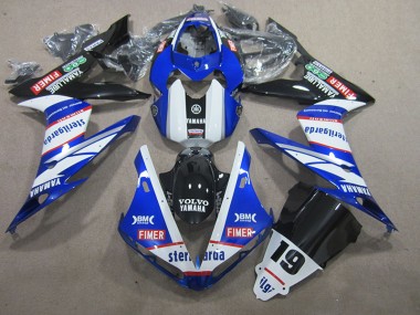 2004-2006 Blue White Volvo Sterilgarda 19 Yamaha YZF R1 Replacement Fairings UK Stores