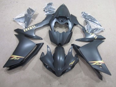 2007-2008 Black Gold Decal Yamaha YZF R1 Bike Fairings UK Stores