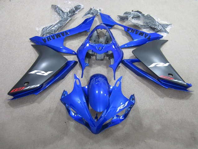 2007-2008 Blue Black Yamaha YZF R1 Motorbike Fairing UK Stores 2007-2008 Blue Black Yamaha YZF R1 Motorbike Fairing UK Stores