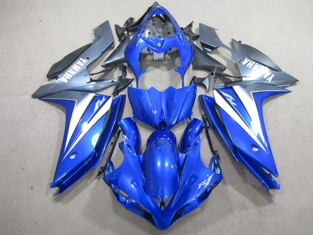 2007-2008 Blue Silver Yamaha YZF R1 Motorbike Fairings UK Stores 2007-2008 Blue Silver Yamaha YZF R1 Motorbike Fairings UK Stores