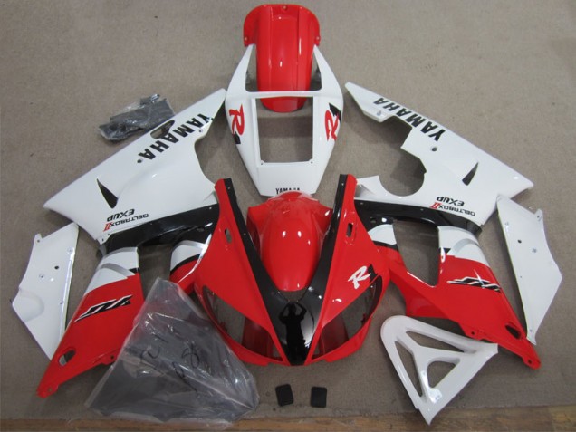 2009-2011 Red White Black Yamaha YZF R1 Motorbike Fairing Kits UK Stores 2009-2011 Red White Black Yamaha YZF R1 Motorbike Fairing Kits UK Stores
