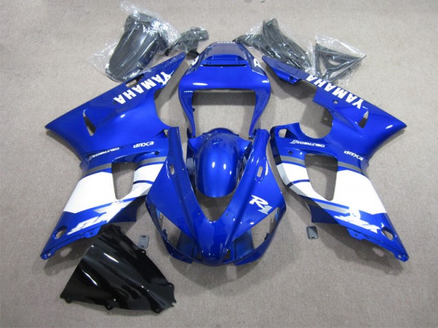 2009-2011 Blue White Yamaha YZF R1 Moto Fairings UK Stores 2009-2011 Blue White Yamaha YZF R1 Moto Fairings UK Stores
