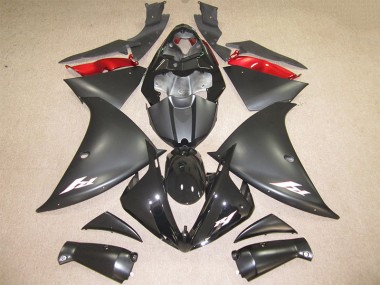 2009-2011 Black Yamaha YZF R1 Motorcycle Fairings Kit UK Stores