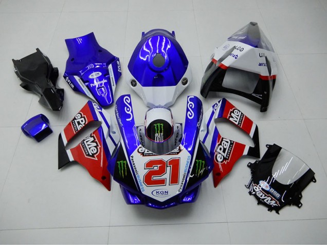 2015-2019 Blue Red KGN 21 Yamaha YZF R1 Motorbike Fairing UK Stores 2015-2019 Blue Red KGN 21 Yamaha YZF R1 Motorbike Fairing UK Stores