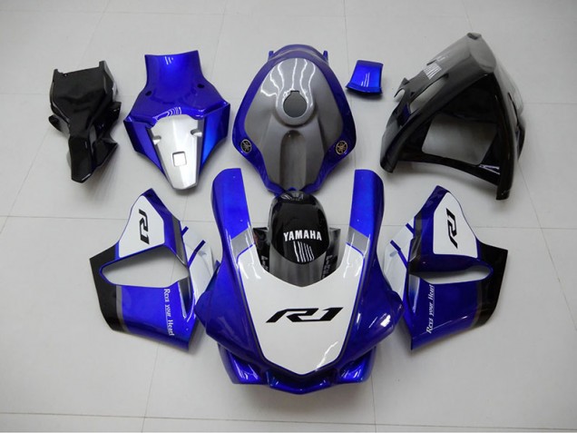 2015-2019 Blue White Yamaha YZF R1 Bike Fairings UK Stores 2015-2019 Blue White Yamaha YZF R1 Bike Fairings UK Stores