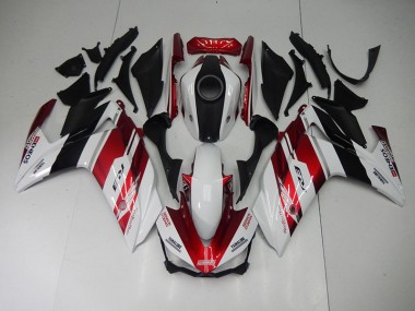 2015-2022 Black Red White Yamaha YZF R3 Motorcycle Fairings UK Stores