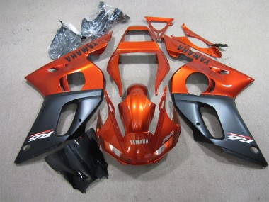 1998-2002 Orange Black Yamaha YZF R6 Motorcyle Fairings UK Stores