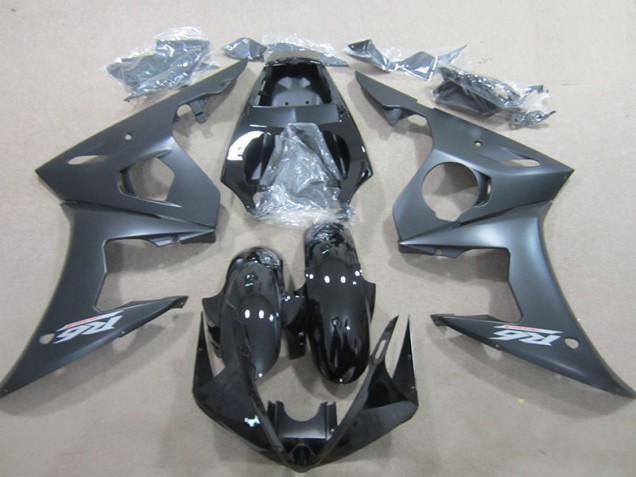 2003-2005 Black Yamaha YZF R6 Bike Fairing Kit UK Stores 2003-2005 Black Yamaha YZF R6 Bike Fairing Kit UK Stores